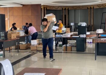 Servicios judiciales paralizados en El Oro por abrupto desalojo de servidores