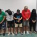 Cinco detenidos en poder de armas de fuego