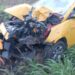 Pareja murió cuando se impactaron contra un taxi en la moto en que viajaban
