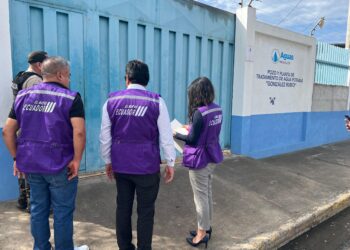 Arcsa clausura planta potabilizadora González Rubio en Machala