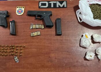 Aprehendidos con armas de fuego, explosivos, municiones y sustancias ilícitas
