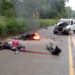 Joven falleció en choque frontal entre una camioneta y una motocicleta