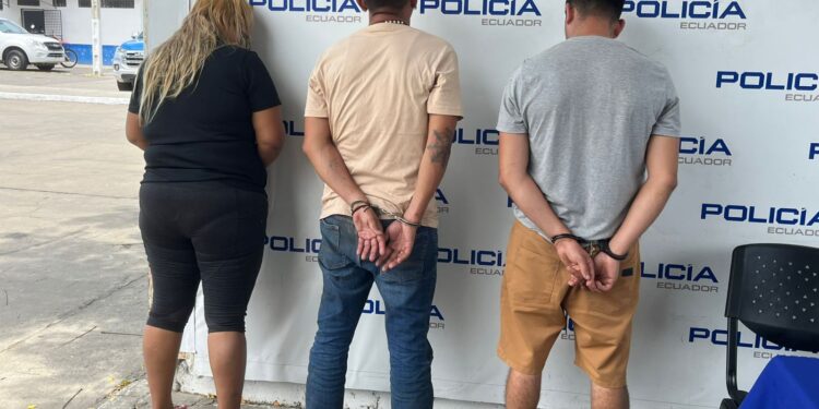Tres sospechosos de extorsión fueron detenidos