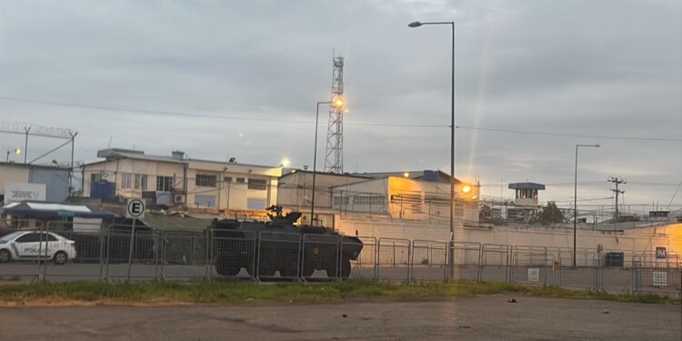 Dos fallecidos en la cárcel de Machala