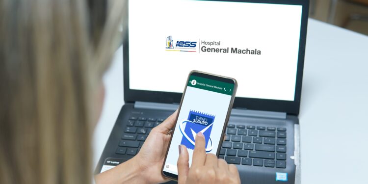 Hospital del IESS Machala implementa «Turno Seguro» para facilitar agendamiento de citas médicas