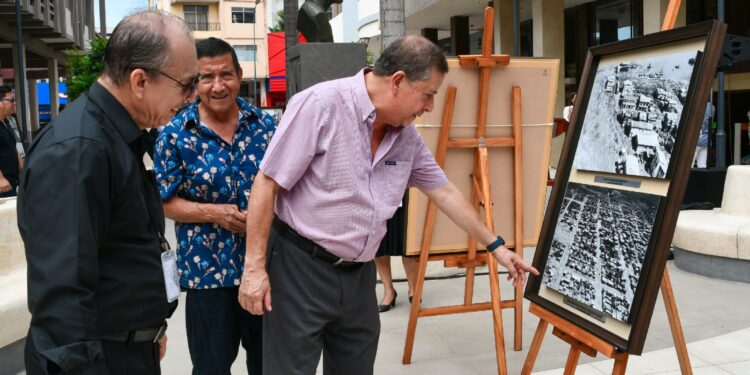 Machala revive su historia con la inauguración del renovado Paseo Cultural Diego Minuche Garrido
