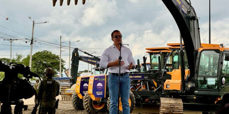 Presidente Daniel Noboa aseguró que iniciarán trabajos en la vía Machala – Guayaquil