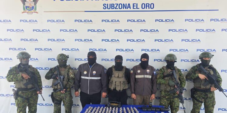 Bloque de Seguridad decomisó droga, equipos de comunicación y un drone