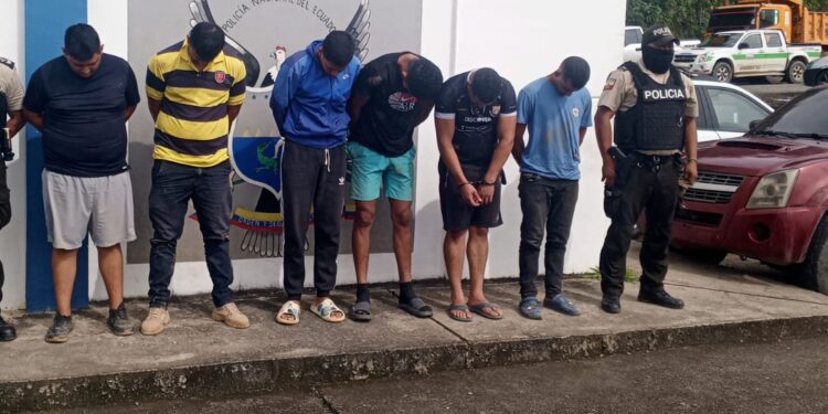 Detenidos cuando habían robado en una empresa minera