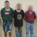 Tres posibles extorsionadores fueron detenidos