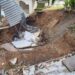Nuevo hundimiento en el cementerio de Portovelo