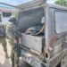 En carro con doble fondo se traficaba combustible