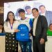 Alcalde Darío Macas entrega útiles escolares a niños y jóvenes de Machala