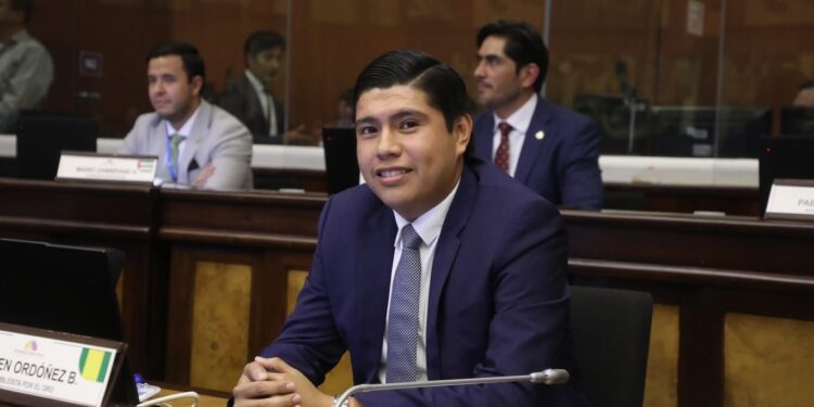 Asambleista de El Oro, Steven Ordóñez, es parte del CAL