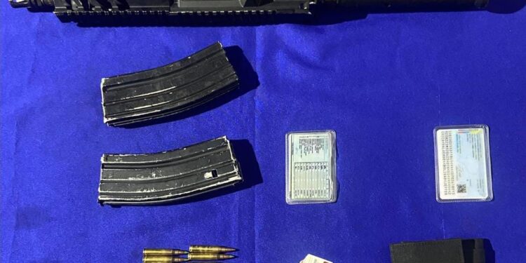 Sujeto que disparó a la Policía fue detenido con un fusil