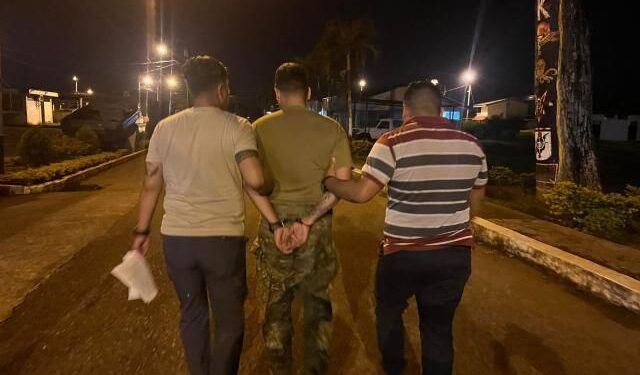 Militar detenido por filtrar información de operativos