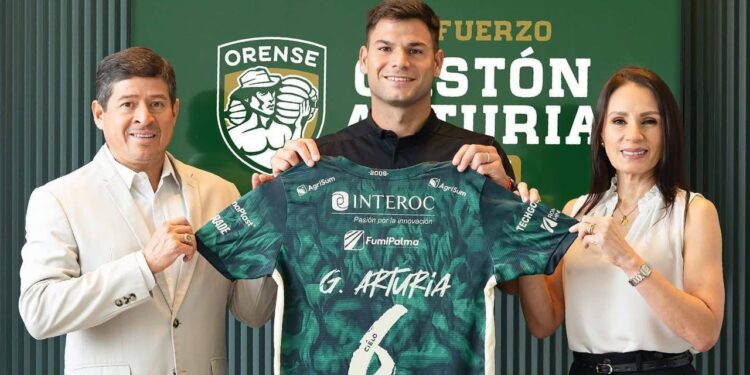 Gastón Arturia nuevo refuerzo de Orense Sporting Club