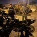 Personal militar decomisó una motocicleta abandonada