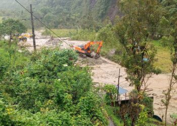 155 casas quedaron afectadas por las intensas lluvias