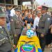 Le dieron el último adiós a policía que murió en accidente de tránsito