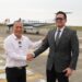 Prefectura y la DAC firman convenio para asfaltar pista de aterrizaje del Aeropuerto de Santa Rosa