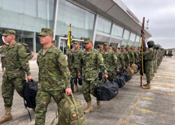 Más elementos de las Fuerzas Armadas para El Oro