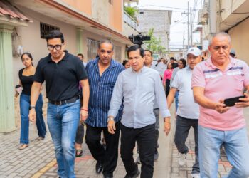 Obras de Regeneración Urbana avanzan en Machala
