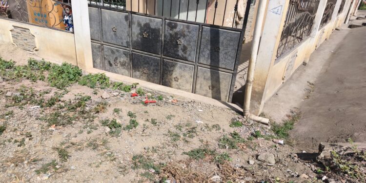 Dejaron tres tacos de dinamita en los exteriores de una casa