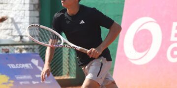 Claudio José Tenicela Gallardo campeón singles en Nacional G1 U14 Guayaquil