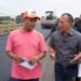 Prefectura de El Oro coloca nuevo asfalto en el puente de La Iberia
