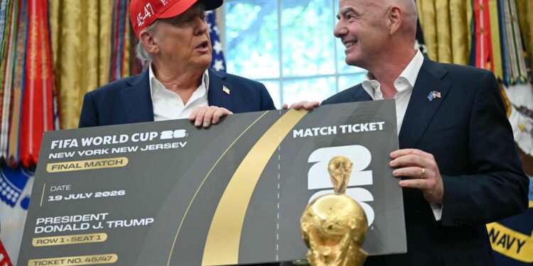 Donald Trump anuncia que el sorteo del Mundial 2026 será en diciembre