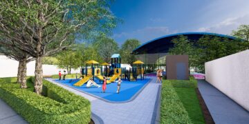 Firma de contrato para construcción de espacios deportivos y recreativos en San Fernando