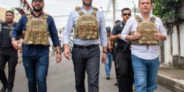 Operativo de control y seguridad en Puerto Bolívar