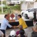 Noboa y Bravo oficializan inicio de ampliación de la vía La Primavera