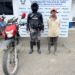 Aprehendido cuando conducía una motocicleta robada hace un año