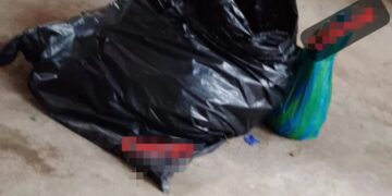 Encuentran cuerpo desmembrado en bolsas, en dos vías rurales