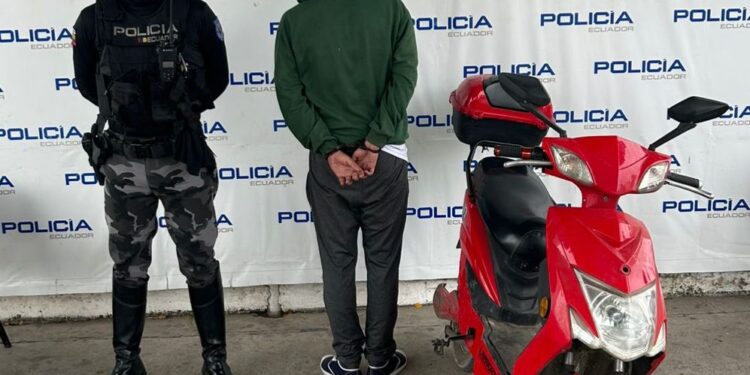 Aprehendieron a adolescente por robo de motocicleta eléctrica