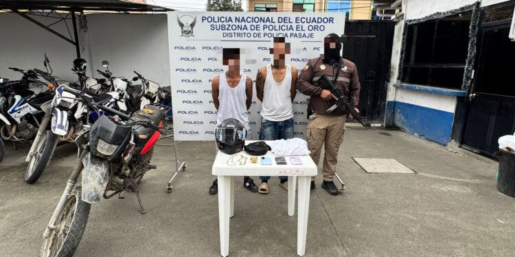 Sospechosos de robo fueron detenidos en un allanamiento