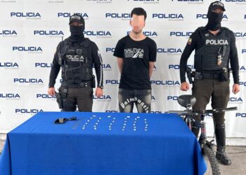 Sujeto con sustancias ilícitas fue intervenido cuando pedaleaba una bicicleta