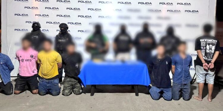El Oro entre las provincias donde fueron detenidos 55 presuntos secuestradores y extorsionadores