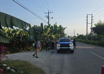 Guardia encontró una cabeza humana en un saco
