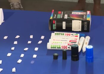 Droga camuflada en útiles escolares enciende las alertas en Durán