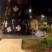 Reportan atentado contra el árbol de Navidad del cantón El Guabo