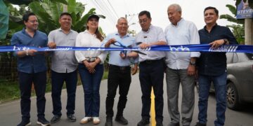 BDE B.P. fortalece desarrollo en El Oro con inversiones en agua potable y vialidad
