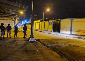 ECU – 911 confirmó que una de sus cámaras fue atacada en Puerto Bolívar