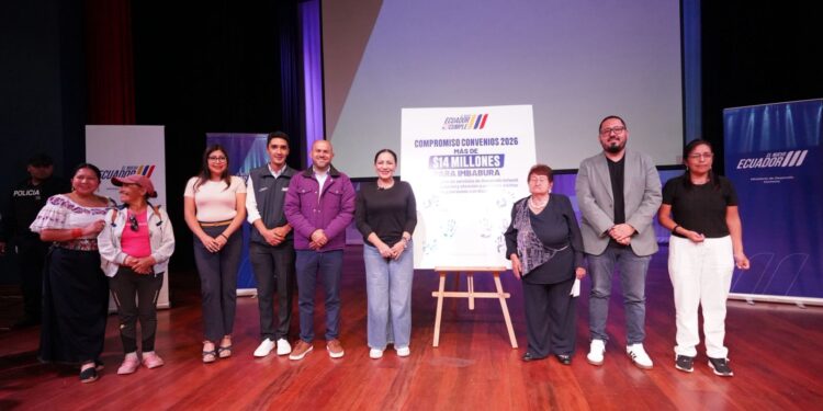 Gobierno de Ecuador invierte en Desarrollo Humano en Imbabura