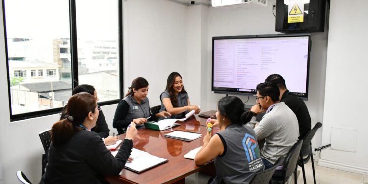 Comité de Seguridad de la Información se reúne en Registro Municipal de Machala