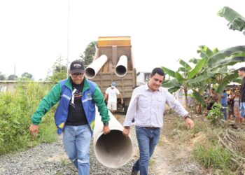 Mejoramiento de desagüe en la Cdla. Hermanos Burgos