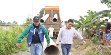Mejoramiento de desagüe en la Cdla. Hermanos Burgos