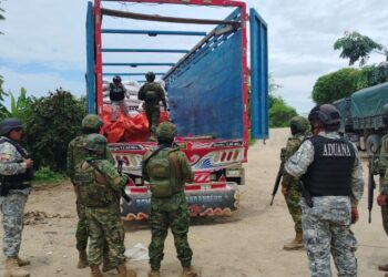 Ejército Ecuatoriano frena contrabando en frontera con Perú